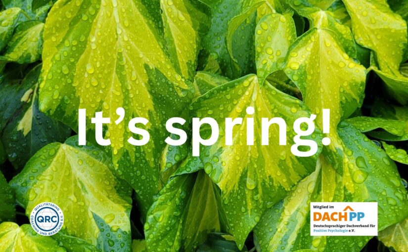 Es ist Frühling